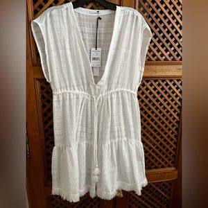 Robin Piccone Beach Coverup White